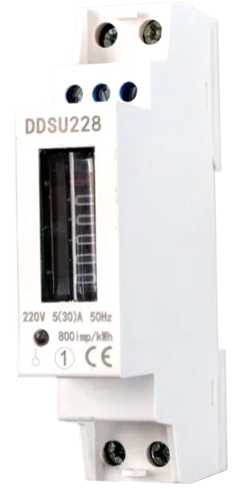 DDSU228 DDSU228 1P 单相导轨式电能表 / (计度器显示)